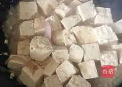 Illustration of how to make braised soft tofu 7