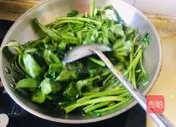 Garlic water spinach recipe 4