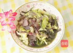 Illustration of how to stir-fry lotus white onions 13