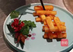 Korean Illustration of how to make radish 4