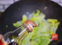 Saute Illustration of how to make baby cabbage 8