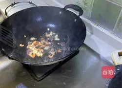 Illustration of how to make shredded radish in chicken sauce 6