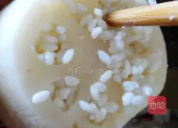 How to make Osmanthus Glutinous Rice and Lotus Root Illustration 4