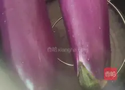 (lazy man) ) Illustration of how to make steamed eggplant 1