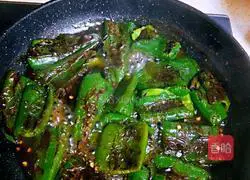 Illustration of how to make tiger pepper (light food to reduce fat) 19