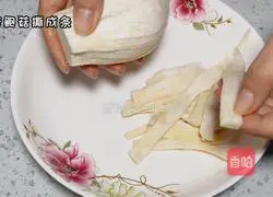 Illustration of how to make cold king oyster mushrooms 1
