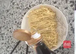 Illustration of how to make oil-dried tofu 7