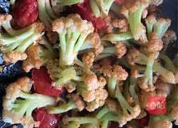 Illustration of how to make fried cauliflower with tomatoes 5