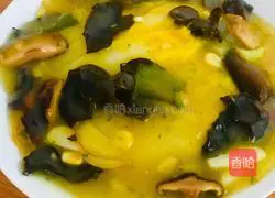 Illustration of how to make baby cabbage in soup 3