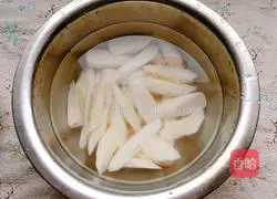 Illustration of how to make fried yam 2