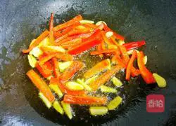 Illustration of how to stir-fry broccoli and mushrooms 6