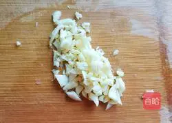 Illustration of stir-fried water spinach 2