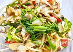 Illustration of how to make cold conch meat 8