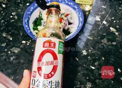 Illustration of how to make cold wakame 3