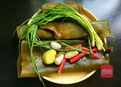 Illustration of how to make spicy and sour kelp head 2