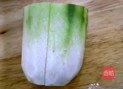 Illustration of how to make pickled white radish 1