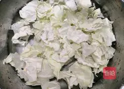 Illustration of how to make spring cabbage 2