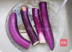 Illustration of how to make garlic eggplant 2