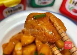 Illustration of how to make braised potatoes with sauce 10