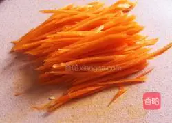 Dry tofu Illustration of how to stir spinach 2