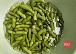 Illustration of how to make cold edamame 2