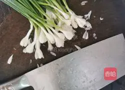 Cold green onions Practice illustration 3