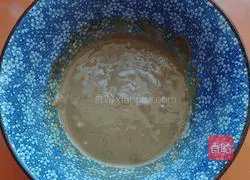 Illustration of making sesame beans 3