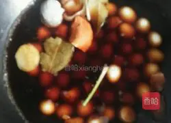 Illustration of how to make braised quail eggs 5