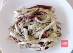 Illustration of how to make hand-shred eggplant 5