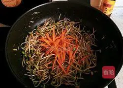 Illustration of how to cook vegetarian bean sprouts 5