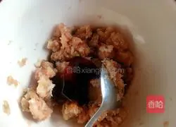 Illustration of how to make minced meat and tofu 3