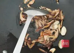 Shiitake mushrooms Illustration of how to make green vegetables 4