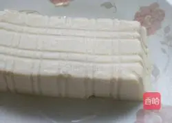 Illustration of how to make cold fat tofu 1