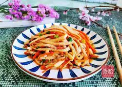 Cold shredded apricot abalone Mushroom recipe illustration 18