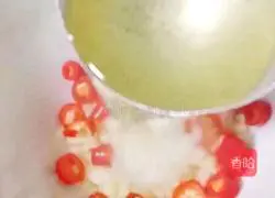 Illustration of how to make cold fungus and enoki mushrooms 3