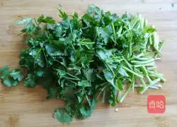 Illustration of how to make cold tiger vegetables 5