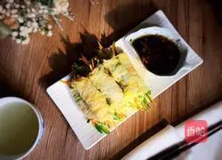 20 illustrations of how to make vegetable rolls for weight loss and beauty