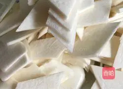 Stir-fried wild rice Practice illustration 3