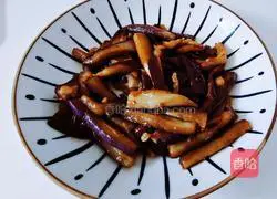 Oil-braised eggplant Illustration of how to do it 11