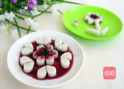 How to make blueberry yam puree Illustration 6