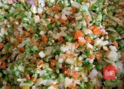 Vegetarian Fried Sauce ( Illustration of home-cooked version 6