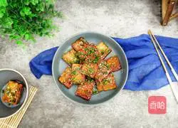 Illustration of how to make teriyaki tofu 11