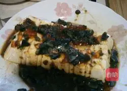 Illustration of how to make cold fat tofu 8