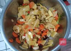 Illustration of how to make kimchi and radish 5