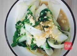 Illustration of how to make garlic and cabbage 4