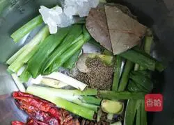 Illustration of how to make soy beef 4