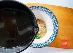 Illustration 5 of how to make cucumber mixed with shredded chicken