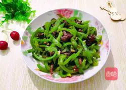 Illustration of how to stir-fry mushrooms and peppers 12