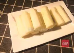 Illustration of how to make three-grade yam 3