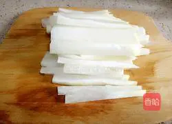 Illustration of how to make refreshing radish 2